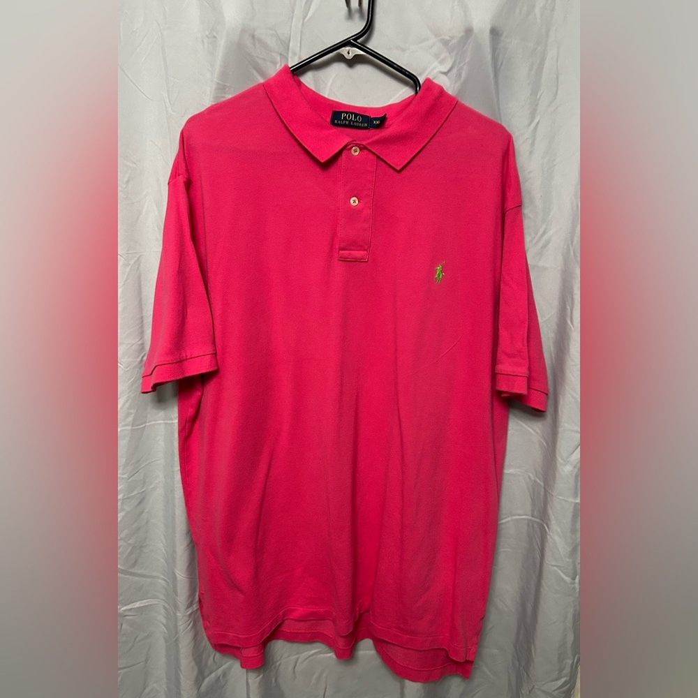 Ralph Lauren Polo Shirt in Vivid Pink